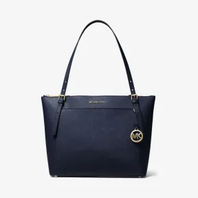 迈克高仕/Michael Kors Voyager 大号 Saffiano 皮革顶部拉链托特包 30T9GV6T9L-0410