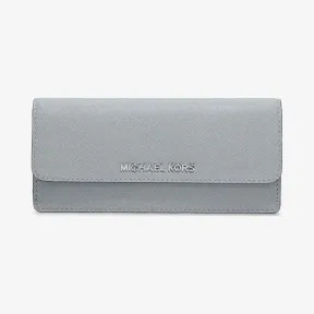 迈克高仕/Michael Kors Jet Set Travel 长款皮质翻盖钱夹 32F3STVE7L438