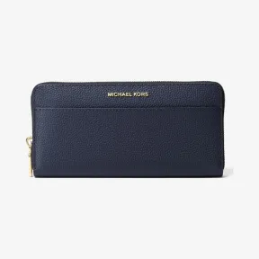 迈克高仕/Michael Kors Mercer 长款拉链皮质钱夹 32S7GM9E9L414