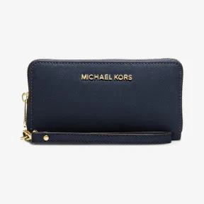 迈克高仕/Michael Kors Jet Set Travel 长款拉链皮质钱夹 32T4GTVE3L406