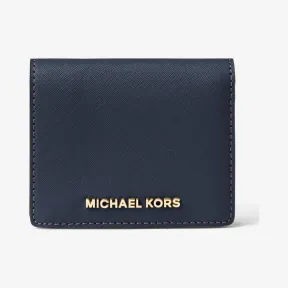 迈克高仕/Michael Kors Jet Set Travel 皮质翻盖名片夹 32T4GTVF2L414