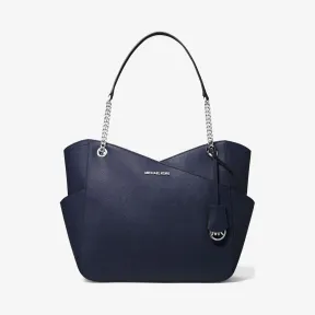 迈克高仕/Michael Kors Jet Set 大号 Saffiano 皮革托特包 35F1STVT3L-0410