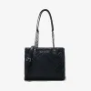 迈克高仕/Michael Kors  海军蓝 Peyton 中号皮质托特包