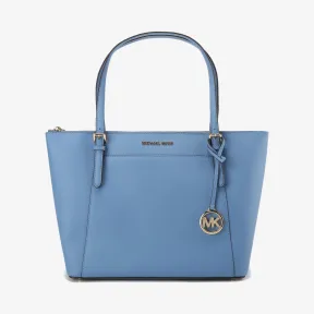迈克高仕/Michael Kors  法国蓝 Ciara 大号皮质托特包