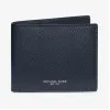 迈克高仕/Michael Kors Harrison Crossgrain 皮革修身双折钱包 39F5LHRF5L-0410