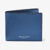 迈克高仕/Michael Kors Harrison Crossgrain 皮革修身双折钱包 39F5LHRF5L-4789