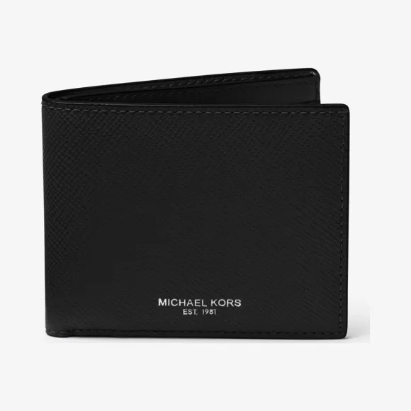 迈克高仕/Michael Kors Harrison 皮质名片夹 39F5LHRF5L001