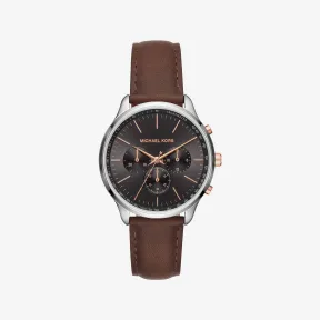 迈克高仕/Michael Kors 男士 Sutter 皮质腕表 MK8722200