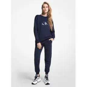 迈克高仕/Michael Kors 抽绳有机棉混纺慢跑裤 MS1301O23G-6990