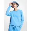 迈克高仕/Michael Kors 徽标有机棉混纺运动衫 MS1501I23G-6887