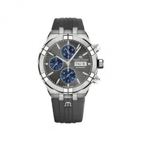 艾美/Maurice Lacroix aikon系列 44 MM 钛金属 自动机械机芯 男表 AI6038-TT030-330-2