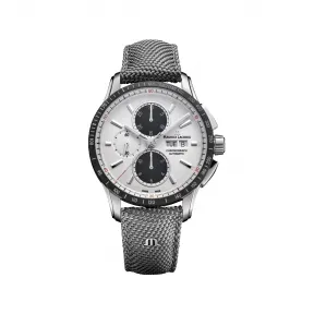 艾美/Maurice Lacroix pontos系列 43 MM 精钢配陶瓷表圈 自动机械机芯 男表 PT6038-SSL24-130-2