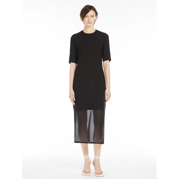 麦丝玛拉/Max Mara [Zyno] 雪纺插片连衣裙 2221014206005