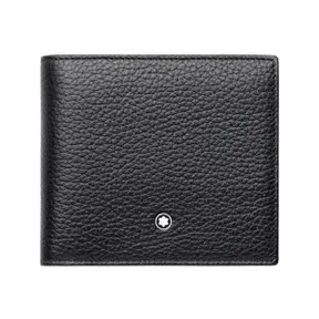 万宝龙/Montblanc Meisterstuck 软粒面皮革钱包 配零钱包 U0113306