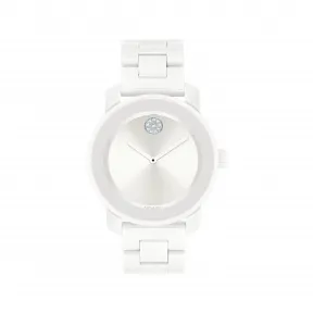 摩凡陀/Movado 陶瓷 不锈钢 石英机芯 女表 3600534