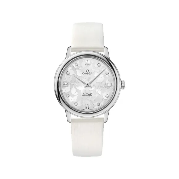 欧米茄/Omega 碟飞系列 皮表带 石英机芯 424.12.33.60.52.001