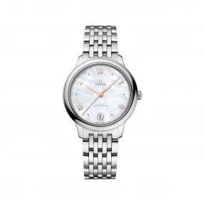 欧米茄/Omega 碟飞系列 34 MM 精钢表壳 自动机械机芯 女表 434.10.34.20.05.001