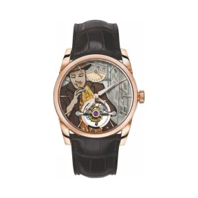 帕玛强尼/Parmigiani Tonda系列 男表 18K玫瑰金 手动机械机芯 PFH251-1007000-HA1241