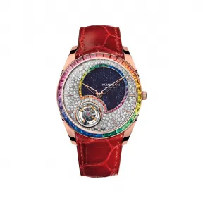 帕玛强尼/Parmigiani 通达系列 女表 18K玫瑰金  自动机械机芯 PFH279-1064600-HA2121