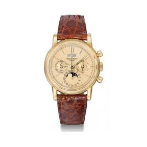 百达翡丽/Patek Philippe 超级复杂功能计时系grand Complications列 黄金 手动机械机芯  3971J-001