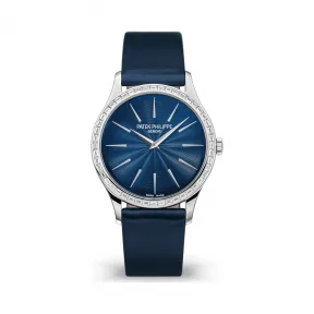 百达翡丽/Patek Philippe 卡拉特拉瓦 Calatrava 系列 白金 手动机械机芯 女表 4897-300G-001