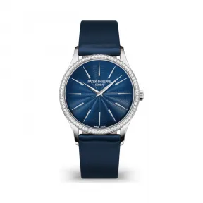 百达翡丽/Patek Philippe 卡拉特拉瓦 Calatrava 系列 白金 手动机械机芯 女表 4897G-001