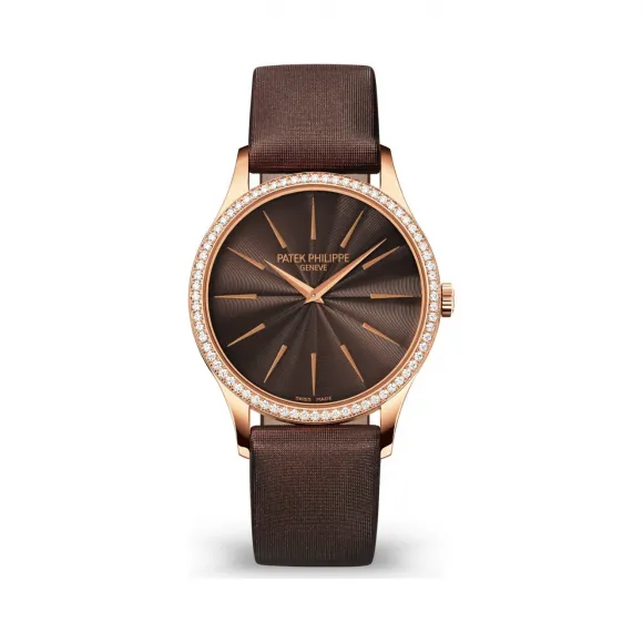 百达翡丽/Patek Philippe 卡拉特拉瓦 Calatrava 系列 玫瑰金 手动机械机芯 女表 4897R-001