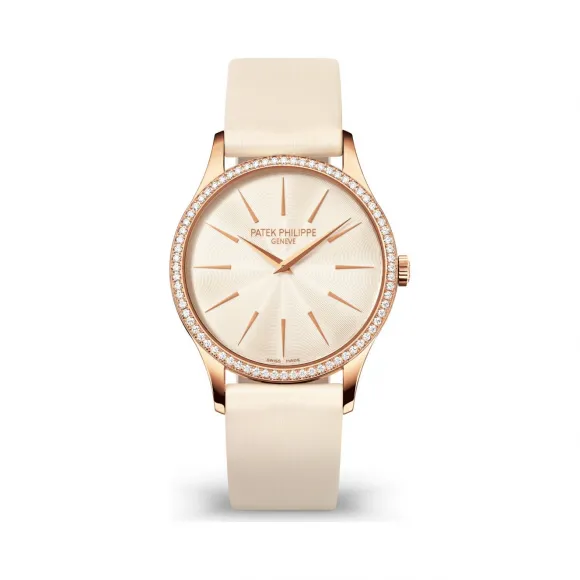 百达翡丽/Patek Philippe 卡拉特拉瓦 Calatrava 系列 玫瑰金 手动机械机芯 女表 4897R-010