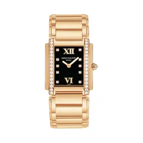 百达翡丽/Patek Philippe TWENTY 4系列 玫瑰金 石英机芯 女表 4908-11R-001