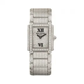 百达翡丽/Patek Philippe TWENTY 4系列 白金 石英机芯 女表 4908-50G-012