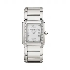 百达翡丽/Patek Philippe TWENTY 4系列 精钢 石英机芯 女表 4910-10A-011