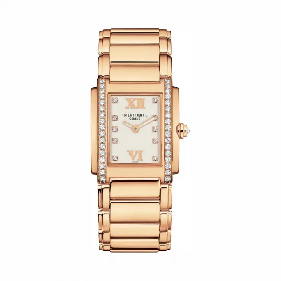 百达翡丽/Patek Philippe TWENTY 4系列 玫瑰金 石英机芯 女表 4910-11R-011
