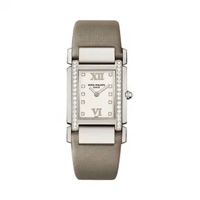 百达翡丽/Patek Philippe TWENTY 4系列 18k白金镶钻 石英机芯 女表 4920G-010