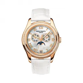 百达翡丽/Patek Philippe 复杂功能时计 Complications 系列 18k玫瑰金 自动机械机芯 女表 4936R-001