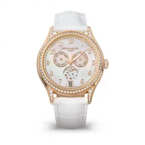 百达翡丽/Patek Philippe 复杂功能时计 Complications 系列 玫瑰金 自动机械机芯 女表 4948R-001