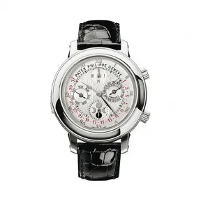 百达翡丽/Patek Philippe 超级复杂功能计时系grand Complications列 白金 手动机械机芯 男表 5002G-001