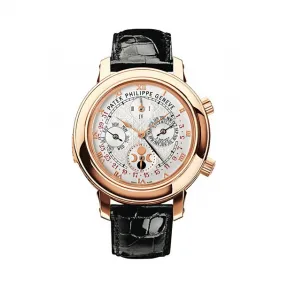 百达翡丽/Patek Philippe 超级复杂功能计时系grand Complications列 玫瑰金 手动机械机芯 男表 5002R-001