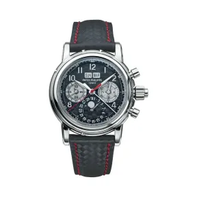 百达翡丽/Patek Philippe 超级复杂功能计时系grand Complications列 钛合金 手动机械机芯 男表 5004T-001