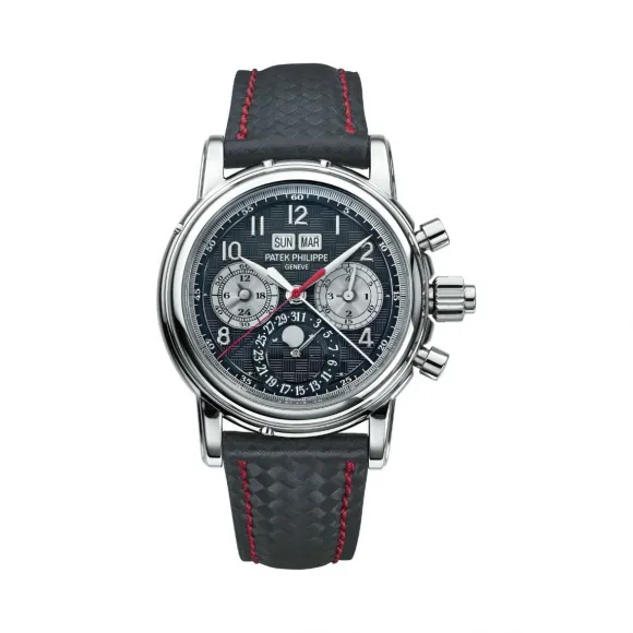 百达翡丽/Patek Philippe 超级复杂功能计时系grand Complications列 钛合金 手动机械机芯 男表 5004T-001