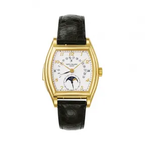 百达翡丽/Patek Philippe 超级复杂功能计时系grand Complications列 18K黄金 手动机械机芯 男表 5013J-001
