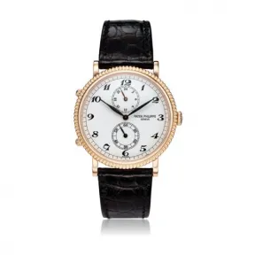 百达翡丽/Patek Philippe 超级复杂功能时计系列 34MM 18k玫瑰金  男表 5034R