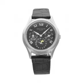 百达翡丽/Patek Philippe 超级复杂功能计时系grand Complications列 白金 自动机械机芯 男表 5038G-001