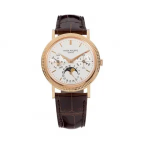 百达翡丽/Patek Philippe 超级复杂功能计时系grand Complications列 玫瑰金 自动机械机芯 男表 5039R-001
