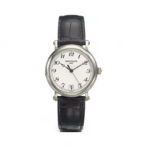 百达翡丽/Patek Philippe 卡拉特拉瓦 Calatrava 系列 白金 自动机械机芯 男表 5053G-001