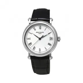 百达翡丽/Patek Philippe 卡拉特拉瓦 Calatrava 系列 白金 自动机械机芯 男表 5053G-010