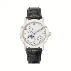 百达翡丽/Patek Philippe 卡拉特拉瓦 Calatrava 系列 白金 自动机械机芯 男表 5055G-010