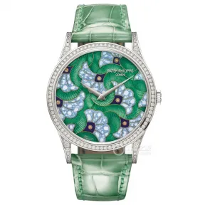 百达翡丽/Patek Philippe 珍稀工艺    女表 5077-100G-043