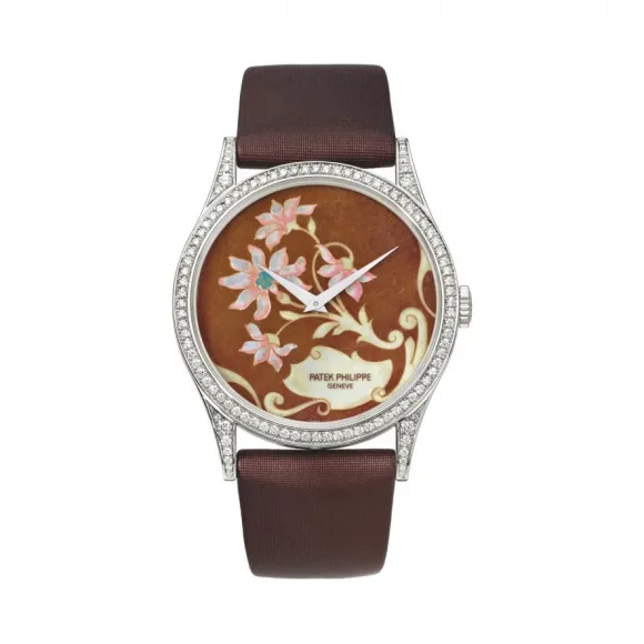 百达翡丽/Patek Philippe 卡拉特拉瓦 Calatrava 系列 铂金 自动机械机芯  5077-100P013