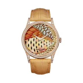 百达翡丽/Patek Philippe 卡拉特拉瓦 Calatrava 系列 玫瑰金 自动机械机芯  5077-100R-014