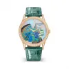 百达翡丽/Patek Philippe 卡拉特拉瓦 Calatrava 系列 18k玫瑰金镶钻 自动机械机芯  5077-100R-035